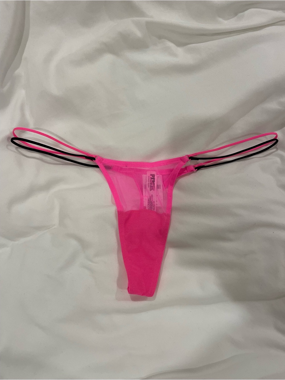 VS PINK Low Rise Micro String Thong Panty